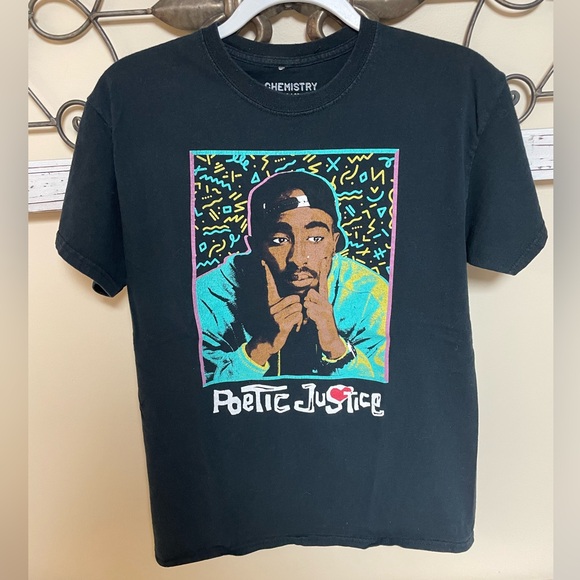 Chemistry Other - Chemistry Tupac Poetic Justice Graphic T -Shirt, Size Medium